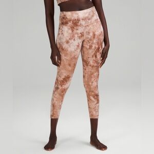 lululemon Align High-Rise Crop 23” Shine size 12